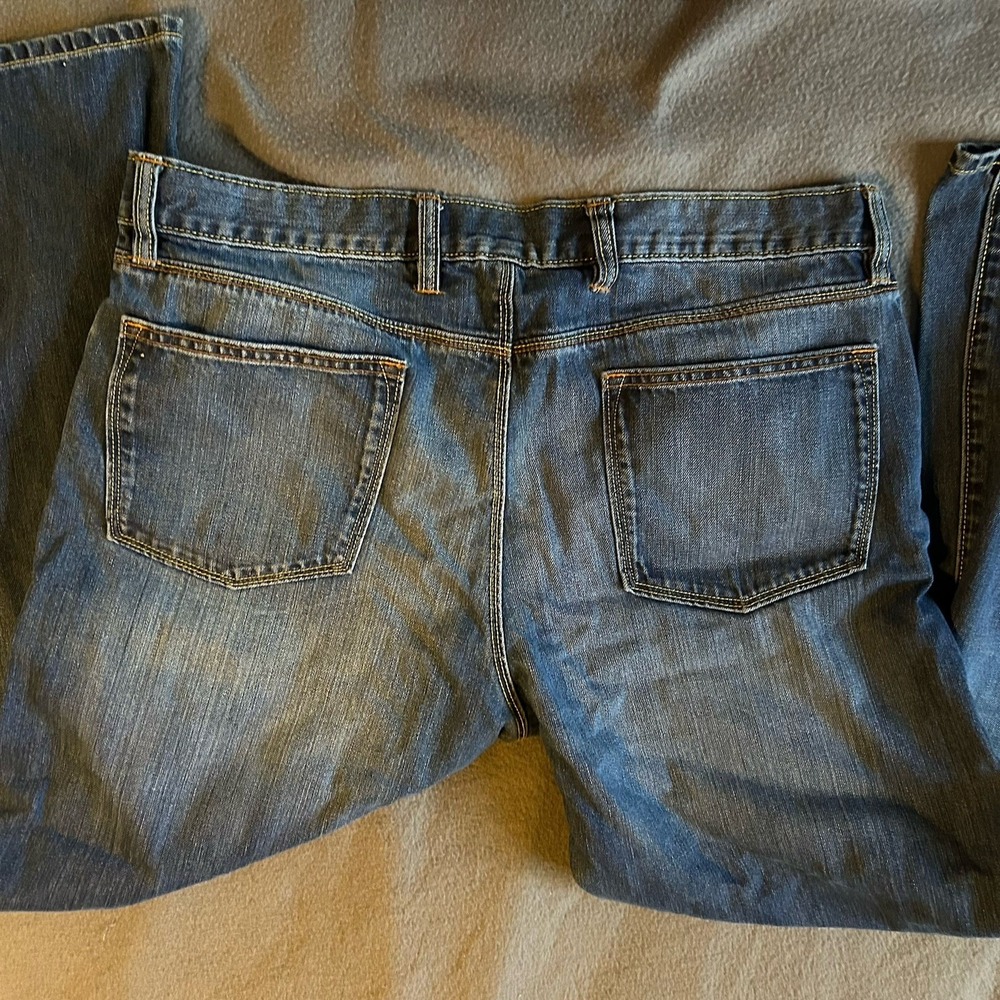 Gap Jeans Men's Blue 100% Cotton Boot Fit Coupe Semi-Evasee Jeans Size 36 x‎ 32